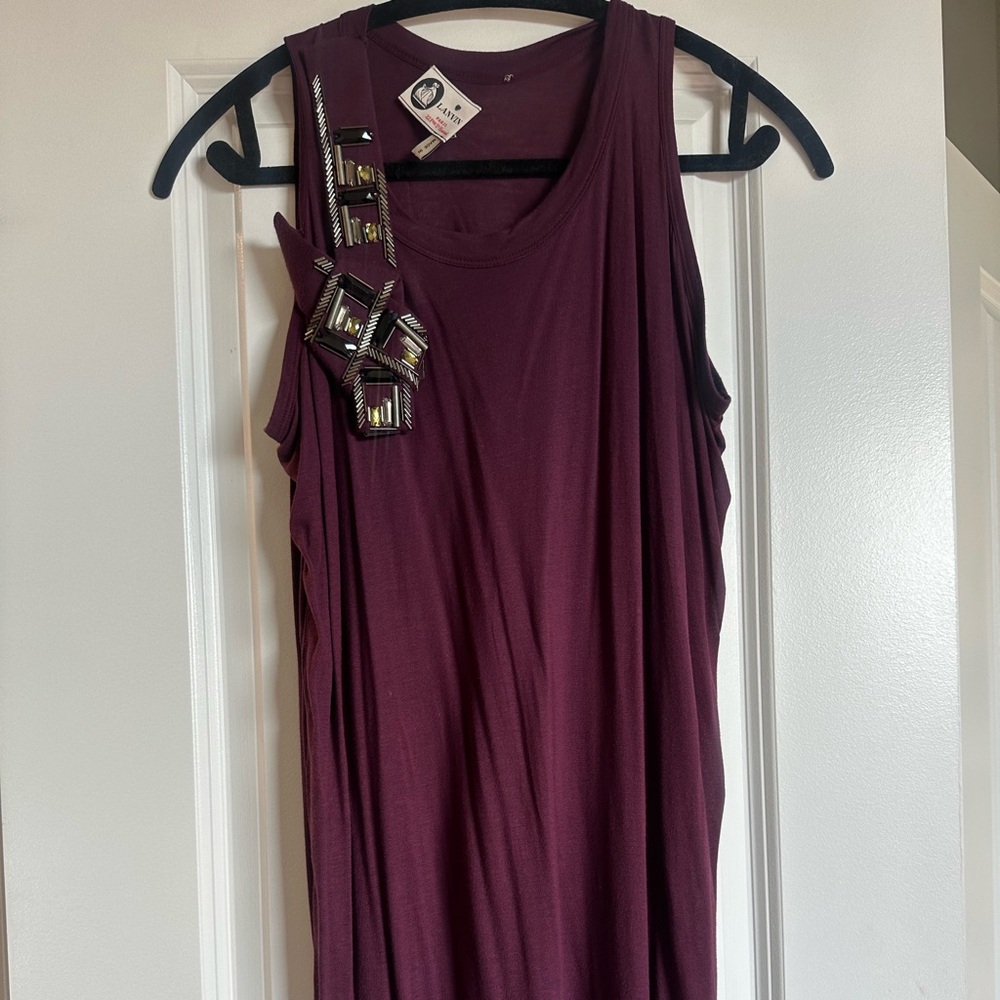 Vintage Lanvin Dress with Embellishments